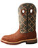Twisted X Men's CellStretch Western Work Boots - Composite Toe, Brown, hi-res