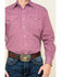 Image #4 - Stetson Men's Coffee Bean Geo Print Long Sleeve Western Shirt , Red, hi-res