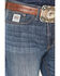 Image #2 - Cinch Men's Silver Label Medium Stonewash Slim Straight Performance Stretch Denim Jeans, Medium Wash, hi-res