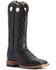 Image #1 - Ariat Men's Caiman Belly Western Boots - Broad Square Toe, Black, hi-res