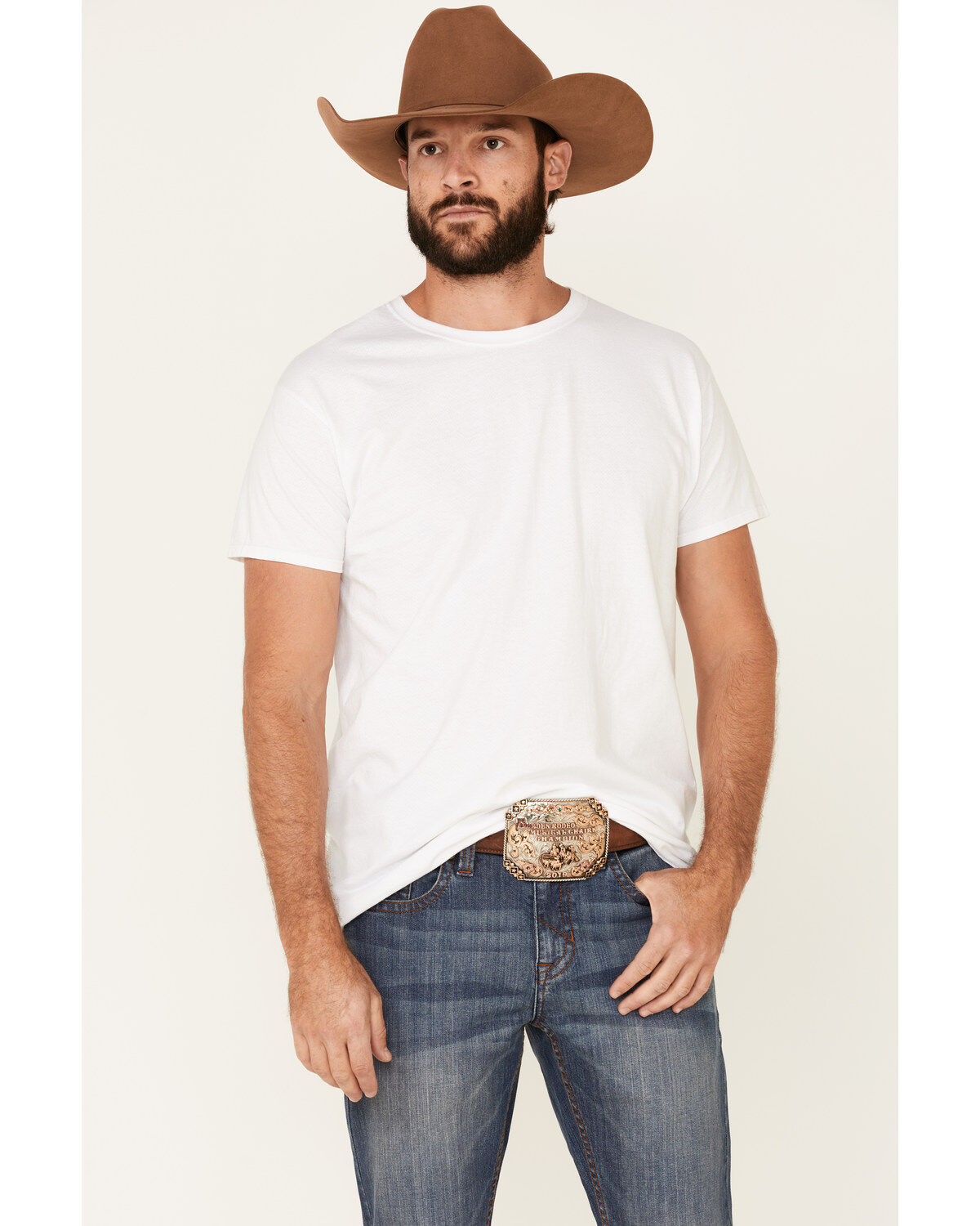 Image #2 - Cody James Core Men's Travois Medium Wash Mid Tier Stretch Slim Straight Jeans , , hi-res