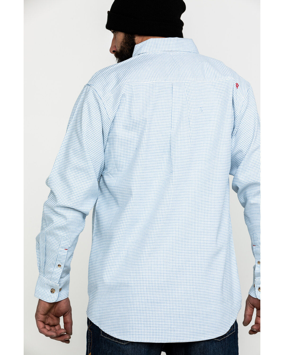 Image #2 - Ariat Men's FR Solid Durastretch Long Sleeve Work Shirt - Tall, , hi-res
