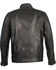 Milwaukee Leather Men's Sheepskin Moto Leather Jacket - 5X, Black, hi-res