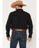 Image #4 - RANK 45&reg; Remming Solid Rodeo Tech 2.0 Long Sleeve Snap Stretch Performance Shirt, Black, hi-res