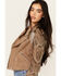 Image #3 - Wonderwest Women's Mountain Trail Embellished Suede Moto Jacket, , hi-res