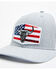 Image #2 - Salty Rodeo Men's Liberty Trucker Cap, Grey, hi-res