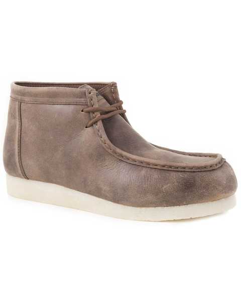 Roper Men's Moc Toe Chukka Casual Boots, Brown, hi-res