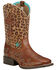 Image #1 - Ariat Girls' Crossroads Cowgirl Boots - Square Toe, , hi-res