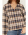 Image #3 - Cleo + Wolf Women's Plaid Print Blouse, Blush, hi-res