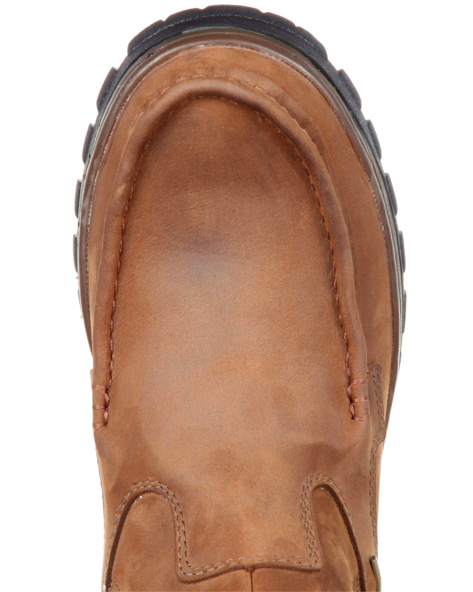 Image #6 - Rocky Men's Outback Waterproof Hiker Boots - Moc Toe, Brown, hi-res