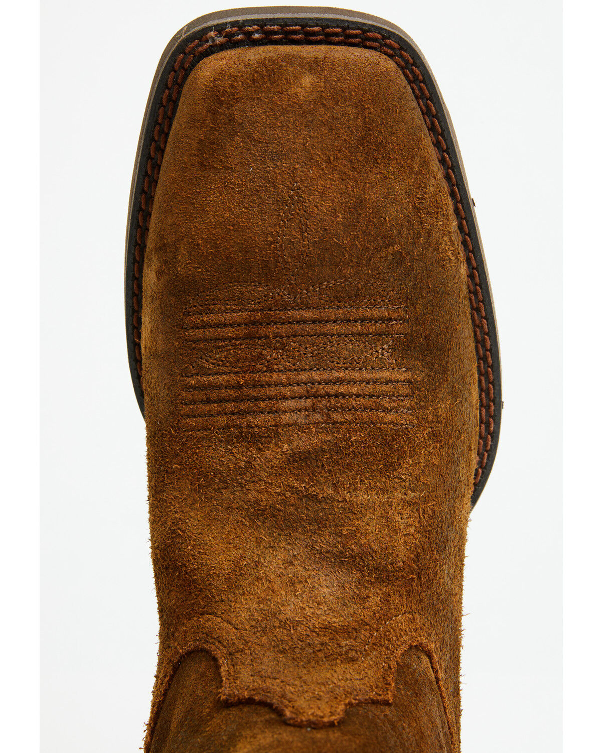 Image #6 - Ariat Men's Sport Big Country Roughout Performance Western Boots - Broad Square Toe, Brown, hi-res