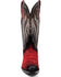Image #4 - Ferrini Women's Roughrider Western Boots - Snip Toe, Red, hi-res