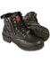 Image #1 - Milwaukee Leather Women's Side Zipper Boots - Round Toe - Wide, Black, hi-res