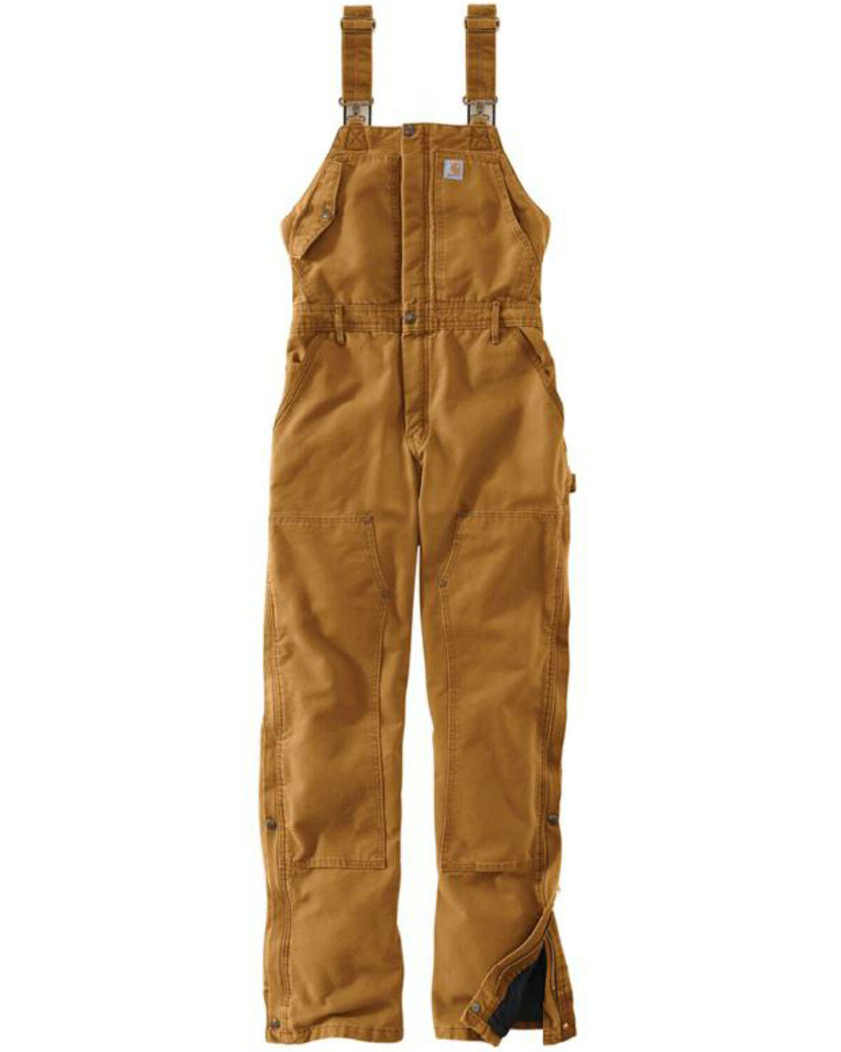 Image #3 - Carhartt Women's Weathered Duck Wildwood Bib Overalls, , hi-res