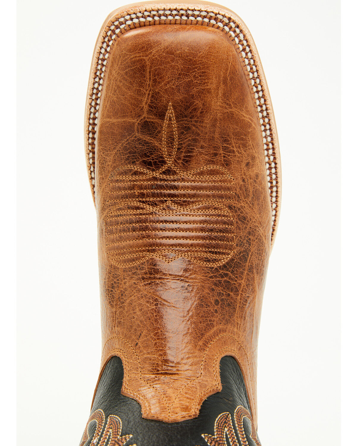 Image #6 - Ariat Men's Baxter Western Boots - Broad Square Toe, Tan, hi-res