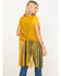Image #2 - Rock & Roll Denim Women's Crochet Long Fringe Vest, , hi-res