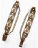Almax Women's Studded Leather Boot Bracelet, Brown, hi-res