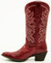 Image #3 - Ariat Women's Heritage StretchFit Western Boots - Round Toe, Wine, hi-res