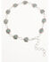 Image #2 - Shyanne Women's Southwestern Floral Medallion Chain Concho Belt, Silver, hi-res