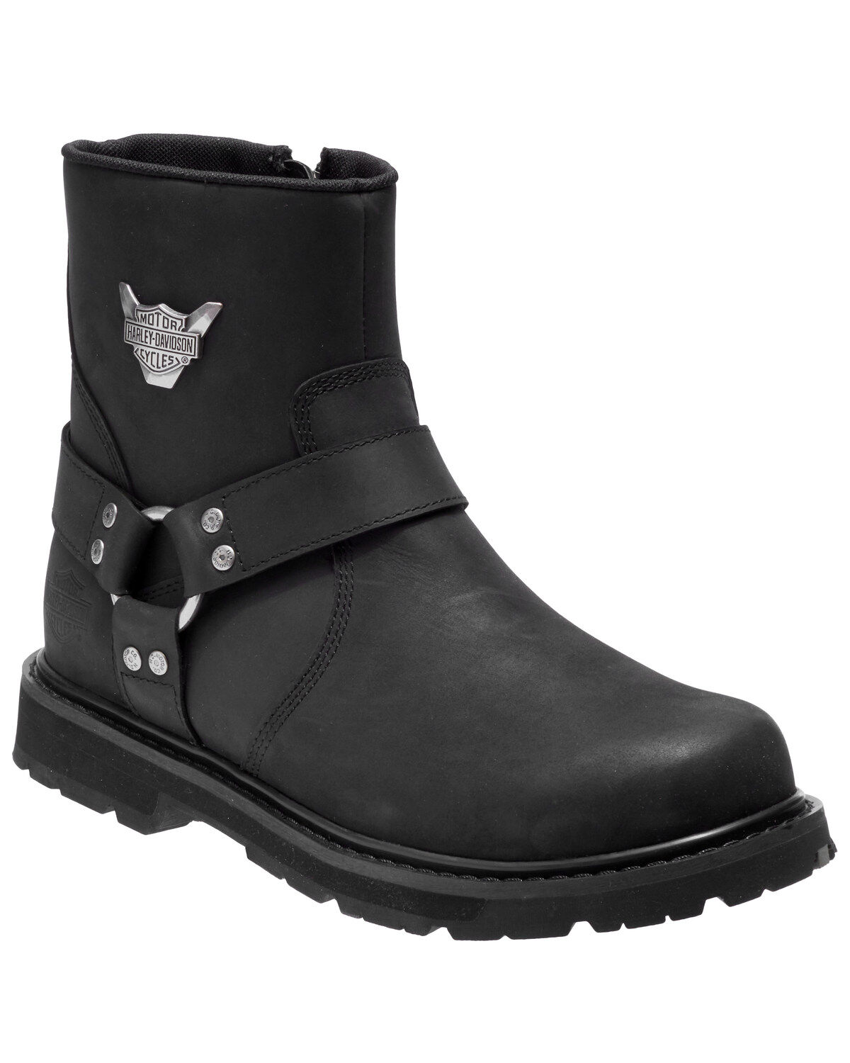 harley davidson black leather boots