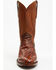 Image #4 - Cody James Black 1978® Men's Chapman Exotic Full-Quill Ostrich Western Boots - Round Toe, Cognac, hi-res