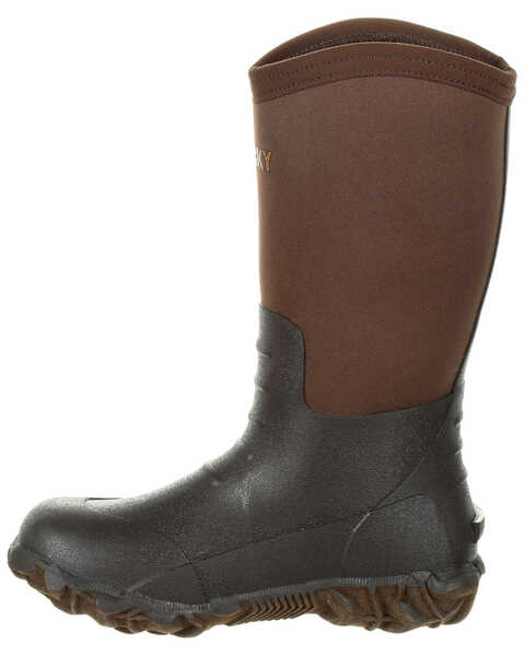 Image #3 - Rocky Boys' Core Rubber Waterproof Outdoor Boots - Round Toe, , hi-res