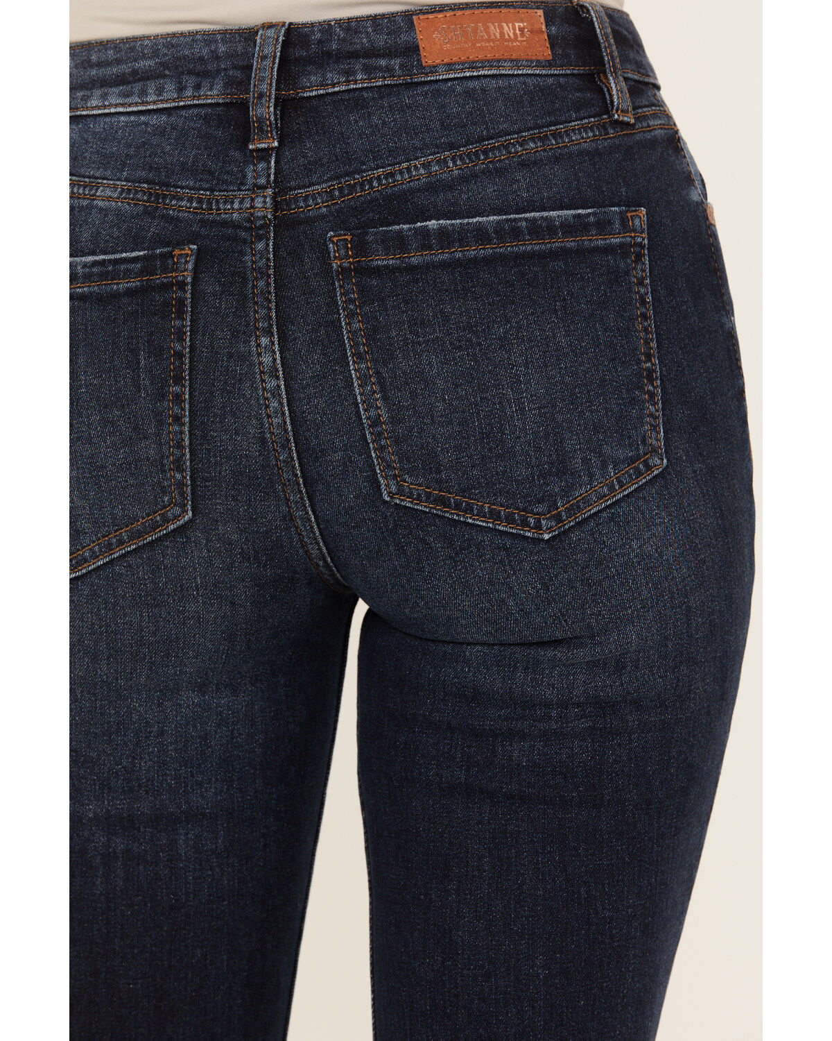 Image #4 - Shyanne Women's Palo Verde High Rise Bootcut Stretch Jeans, Dark Wash, hi-res