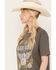 Image #2 - Bohemian Cowgirl Women's Nashville Guitar and Roses Short Sleeve Graphic Tee, , hi-res