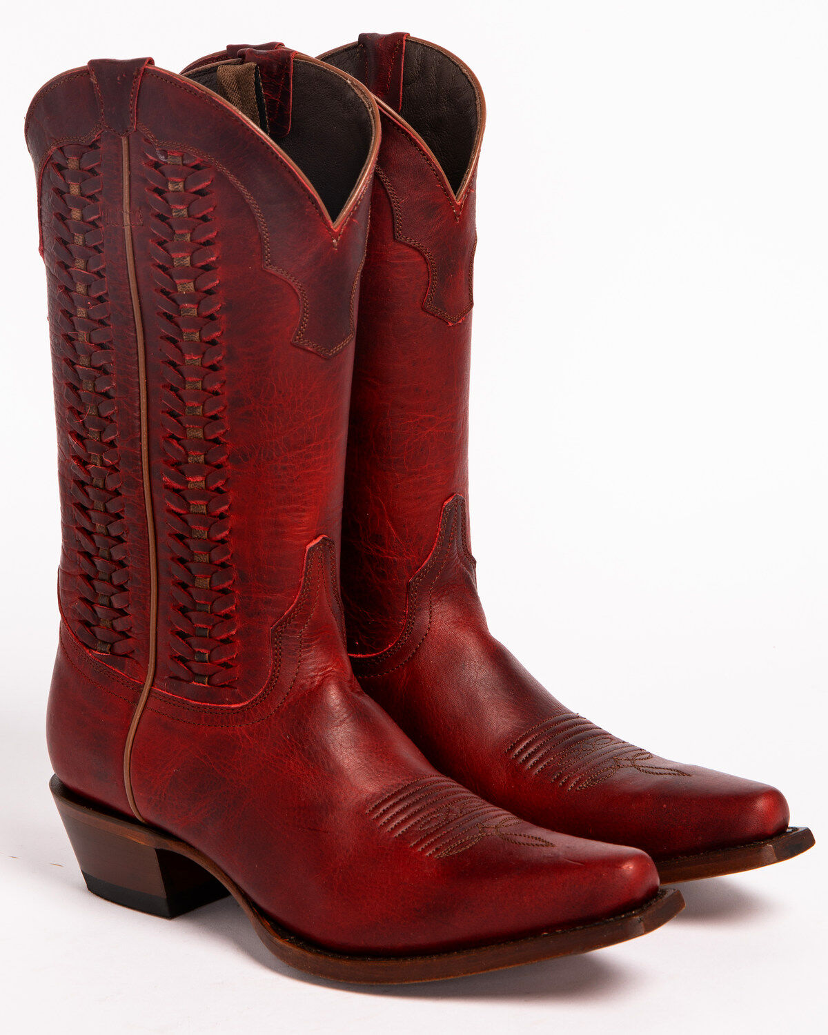 Image #10 - Shyanne Women's Leather Laced Western Boots - Snip Toe, , hi-res