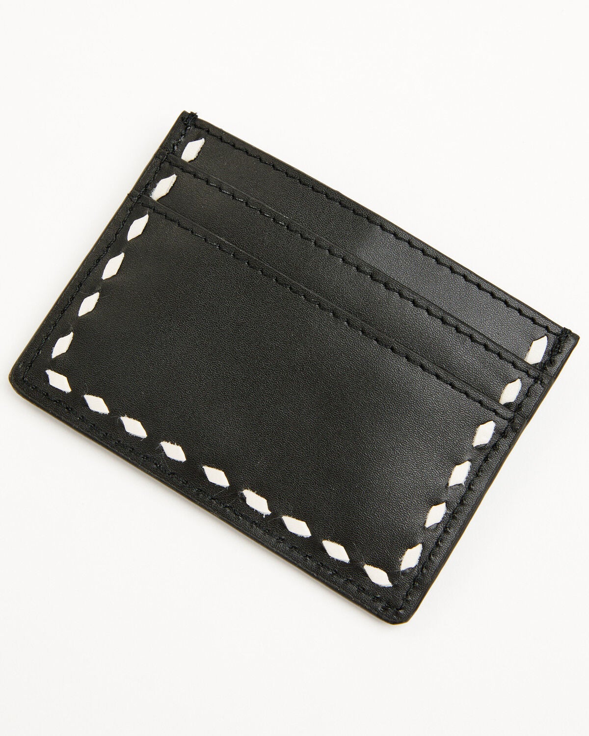 Image #3 - Shyanne Women's Lacie Boot Stitch Credit Card Wallet, Black, hi-res