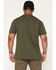 Image #4 - Brunt Workwear Men's The Martin Short Sleeve Pocket T-Shirt, Olive, hi-res