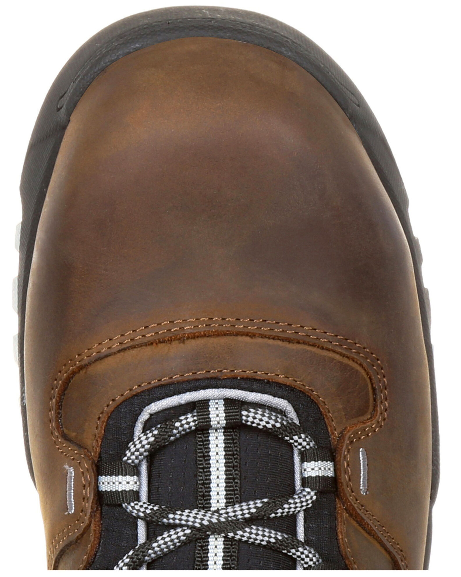 Image #6 - Georgia Boot Men's Amplitude Waterproof Work Boots - Composite Toe, Brown, hi-res