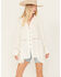 Image #1 - Free People Women's Ranch Wash Long Sleeve Top, White, hi-res