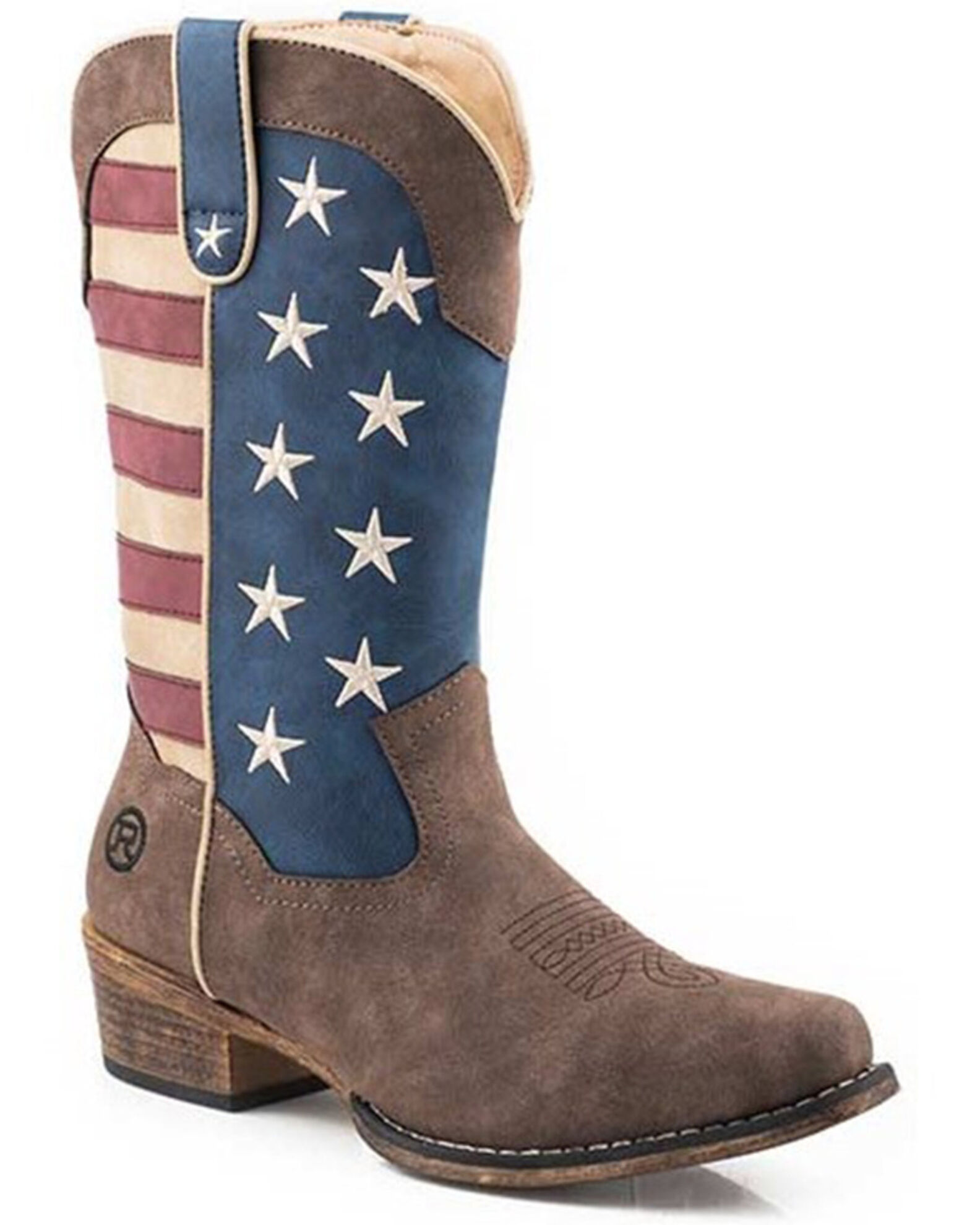 Roper Women s Flotus Tall Western Boots Snip Toe