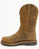 Image #3 - Cody James Men's Pull-On Work Boots - Soft Toe, Brown, hi-res