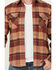 Image #3 - Brixton Men's Bowery Heavyweight Plaid Print Long Sleeve Snap Stretch Flannel Shirt, Grey, hi-res