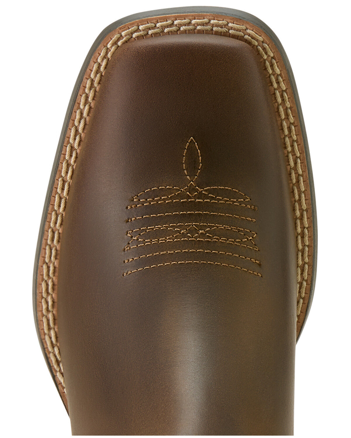 Image #6 - Ariat Boys' Booker Distressed Chelsea Boots - Broad Square Toe, Distressed Brown, hi-res