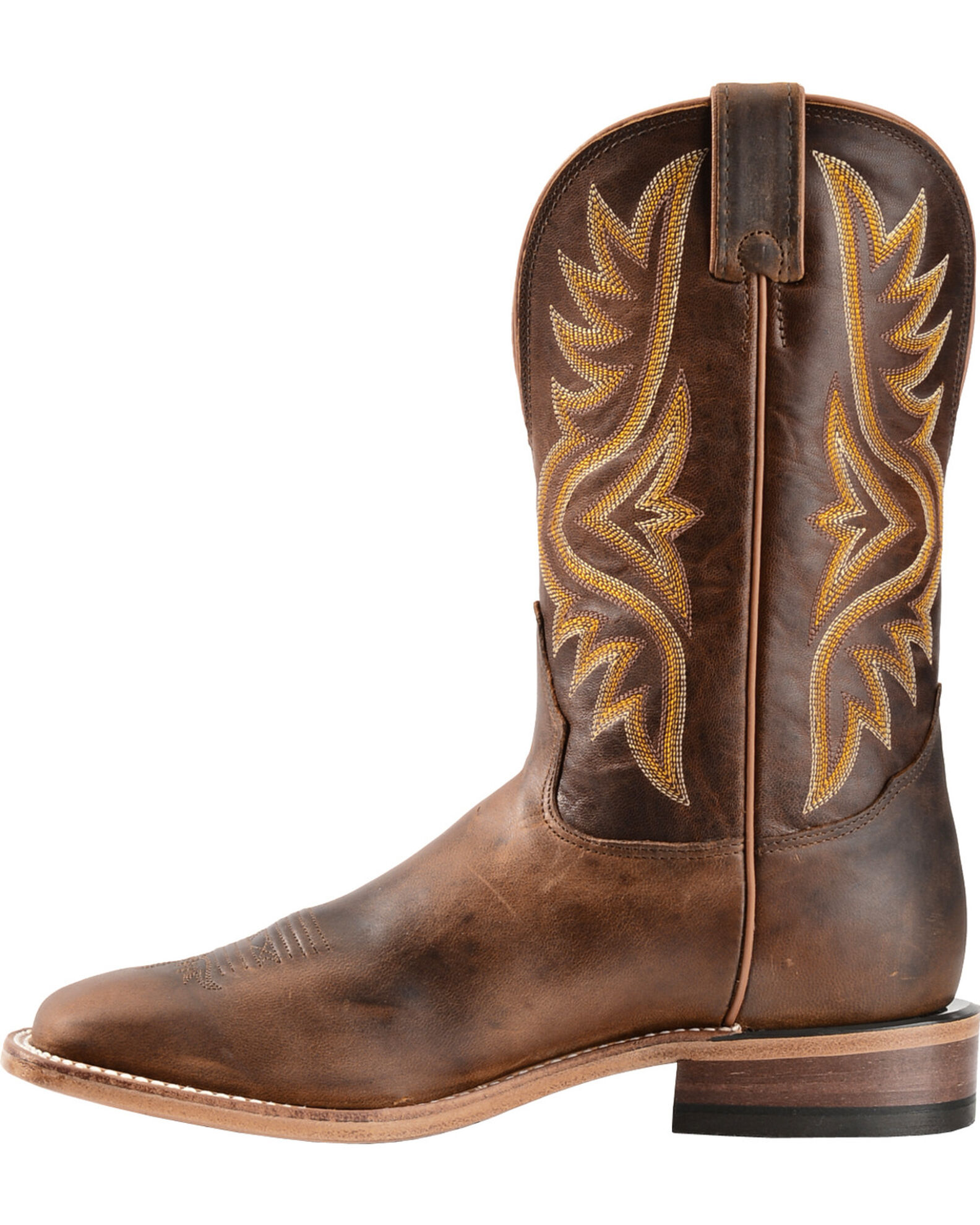 Image #10 - Tony Lama Men's Americana Western Boots, Tan, hi-res