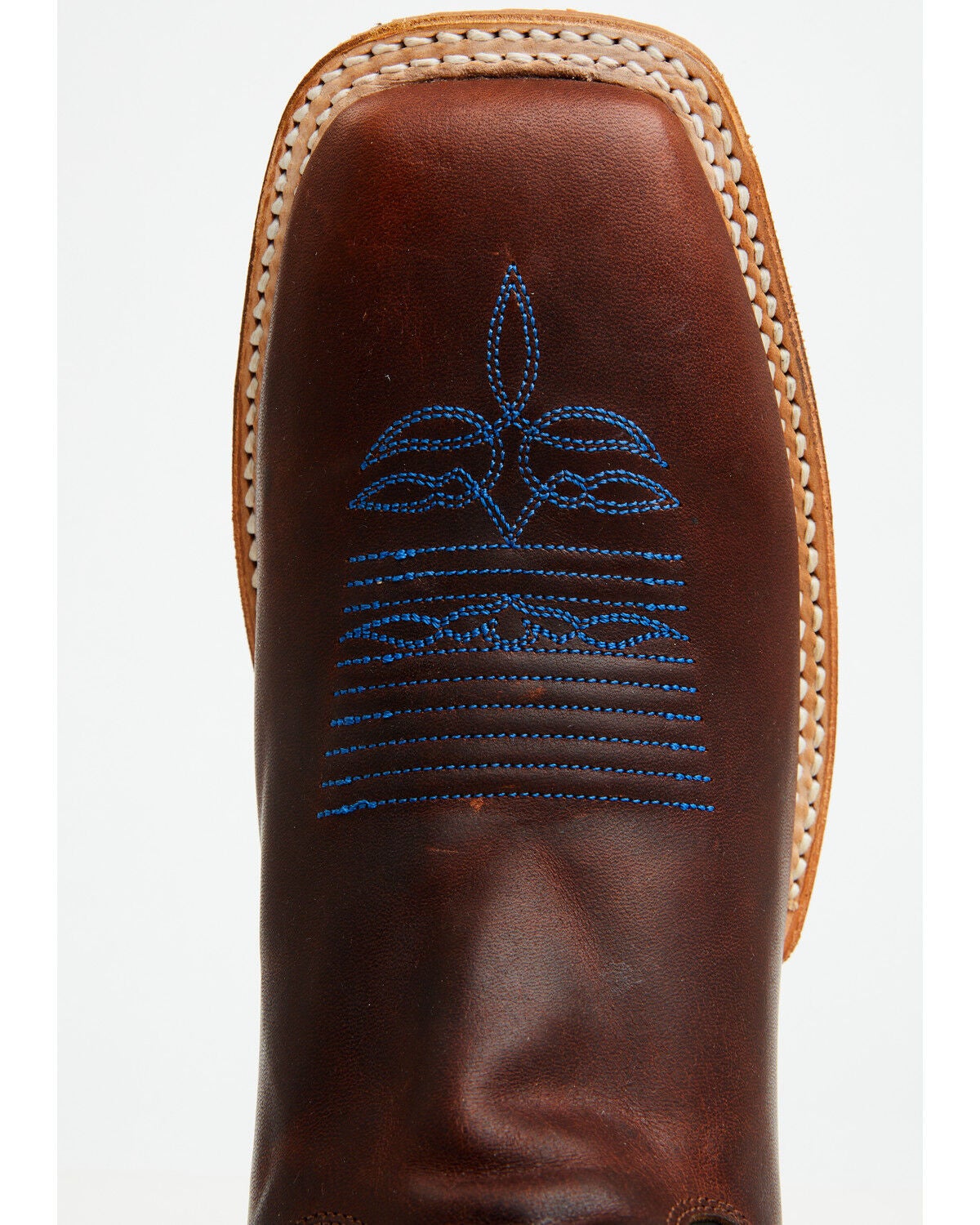 Image #6 - Justin Men's Boot Barn Exclusive Bent Rail Walsh Performance Western Boots - Broad Square Toe, Cognac, hi-res