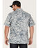 Image #4 - Scully Men's Floral Print Short Sleeve Button Down Western Shirt, , hi-res