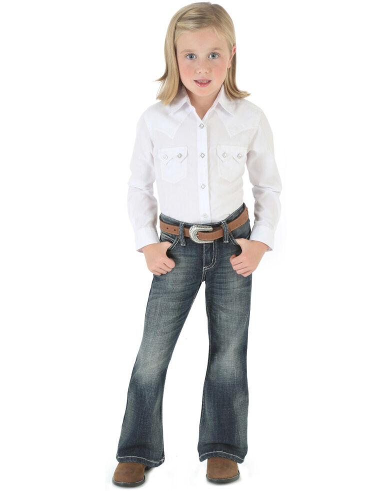 wrangler girls pants
