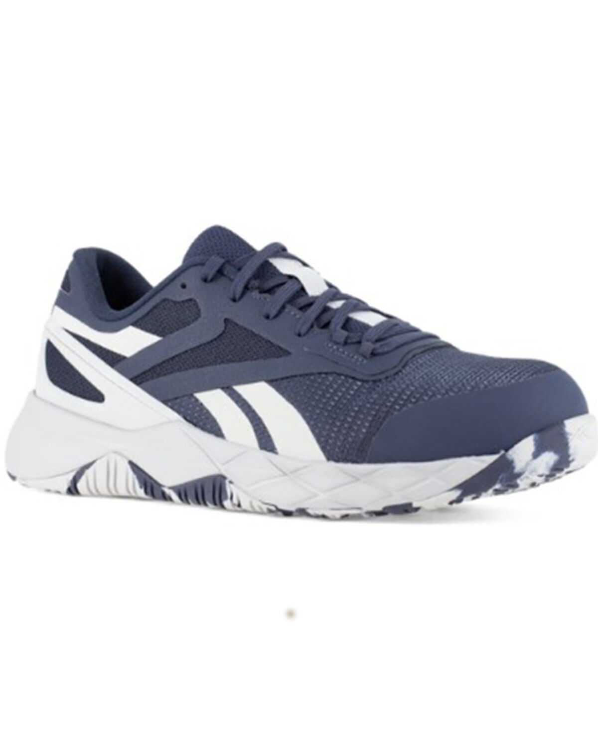 Image #1 - Reebok Men's Nanoflex Athletic Work Shoes - Composite Toe, Navy, hi-res