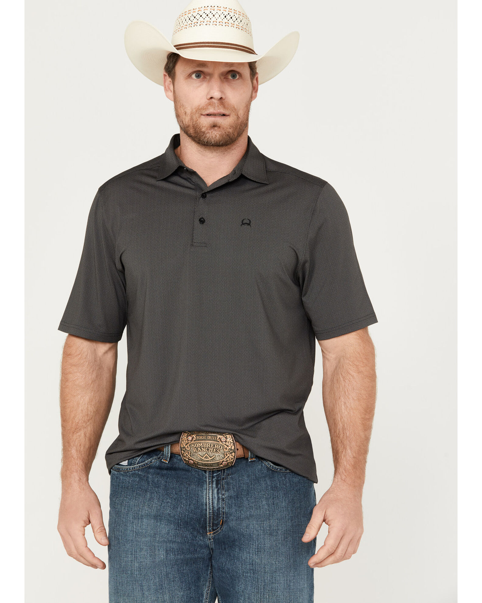 Cowboy boots discount with polo shirt