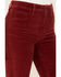 Image #2 - Levi's Women's High Rise 725 Bootcut Corduroy Jeans, Red, hi-res