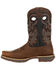 Image #3 - Durango Men's Rebel Chocolate Western Boots - Square Toe, , hi-res