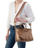 Image #2 - Hobo Women's Sheila Medium Crossbody Satchel Bag, Bronze, hi-res