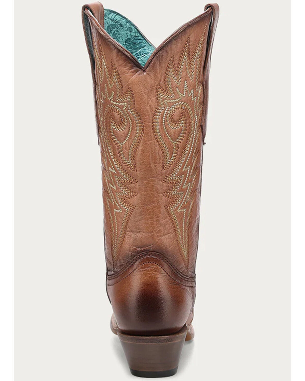 Image #4 - Corral Women's Shedron Flames Western Boots - Snip Toe, Brown, hi-res