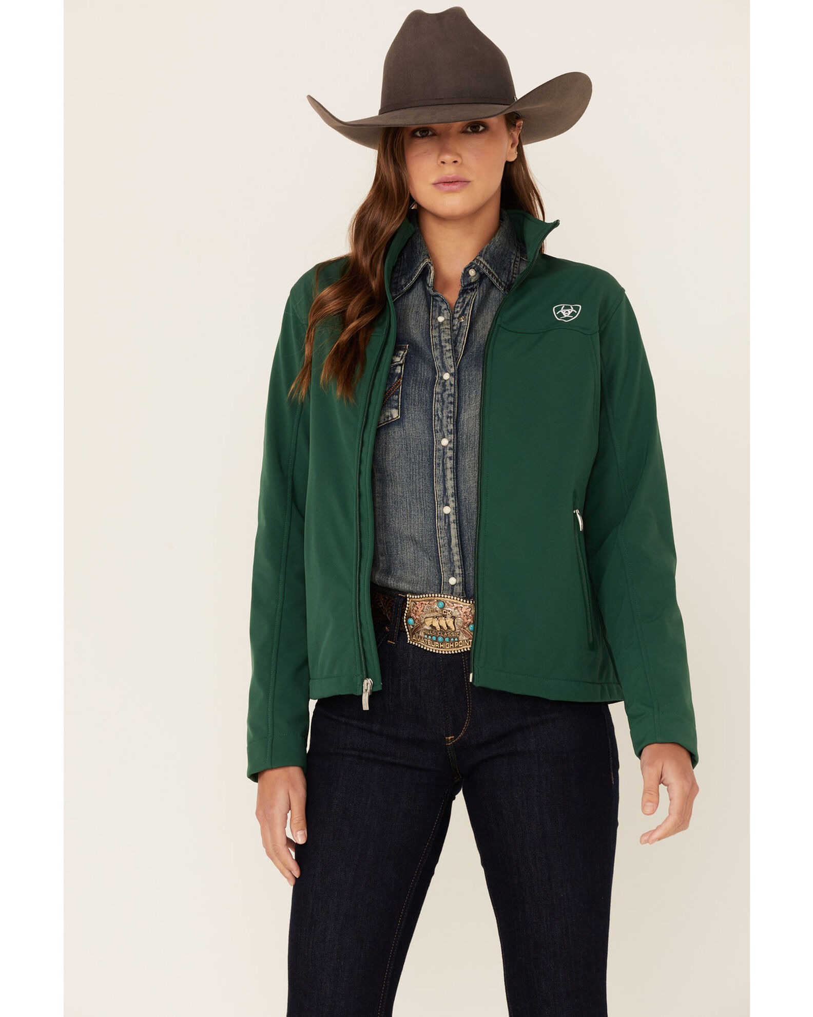 Ariat Women s Classic Team Mexico Softshell Jacket Boot Barn