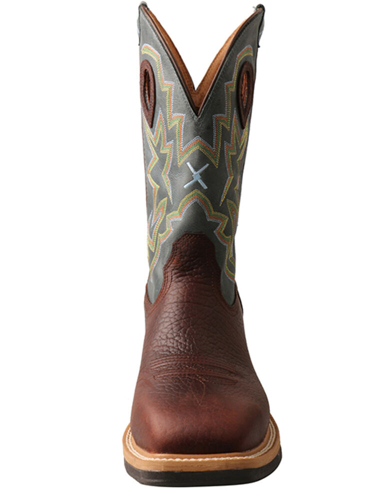 Twisted X Men's Lite Cowboy Waterproof Western Work Boots Alloy Toe