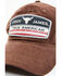 Cody James Men's Brown Corduroy True American Logo Patch Ball Cap , Brown, hi-res